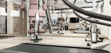 In the fitness room you will find top modern equipment.