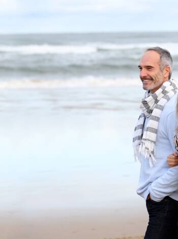 Enjoy romantic strolls along the coast at Karrebæksminde Bay or one of the other coasts of South Zealand