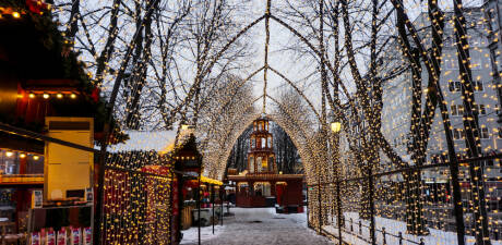 Weihnachtsmarkt in Oslo